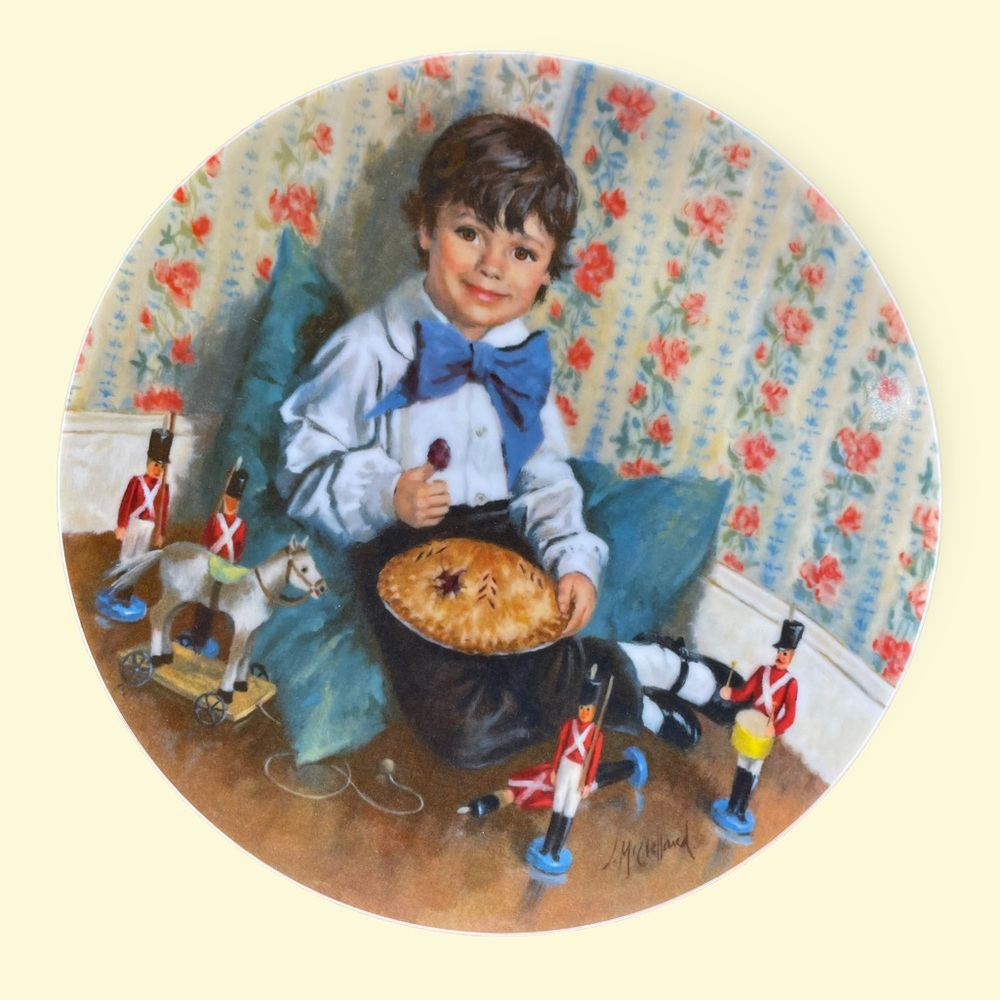 Little Jack Horner Decorative Plate